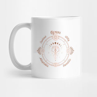 Gemini Zodiac Design Mug